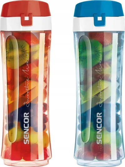 Kapak smoothie Sencor SBB 003ST, për blender, plastike, gri - 8
