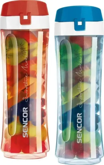 Kapak smoothie Sencor SBB 003ST, për blender, plastike, gri