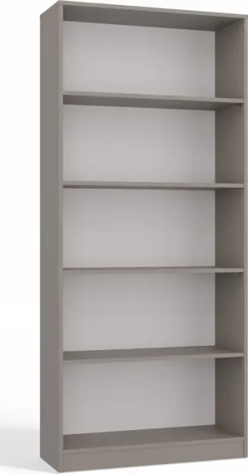 Raft librash Clay BOOKCASE, 80 cm, 4 rafte, ngjyrë argjile