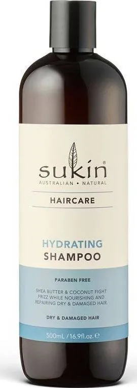Shampo flokësh Sukin Hydrating, për flokë të thatë dhe normalë, 500ml - 1