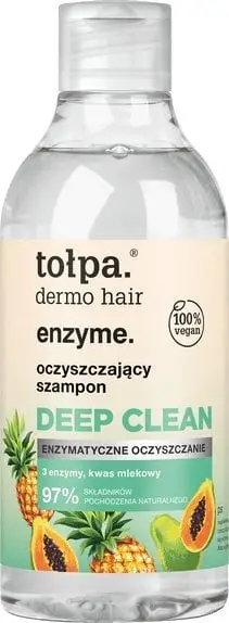 Shampo flokësh Tołpa Dermo Enzyme, pastrim i thellë, 300ml