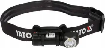 Dritë ballore Yato Rechargeable 2 in 1, 350lm, IPX4, e zezë