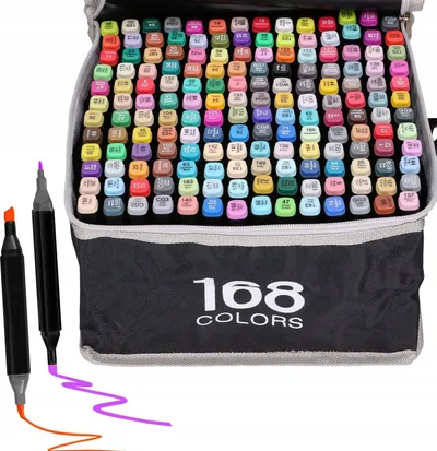 Set markerash Extralink Highlighters, 168 copë, shumëngjyrësh - 1