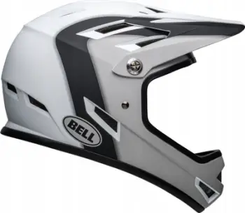 Helmetë çiklizmi Bell Sanction, full face, 15 hapje ajrimi, e zezë