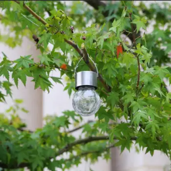 Varëse ndriçimi diellore Okko TH042C 4, LED, me bateri AA, gri