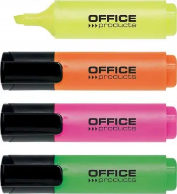 Set markerash Office Products, 2 - 5 mm, 4 copë, shumëngjyrësh