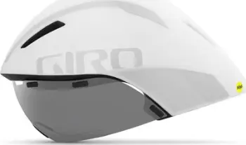 Helmetë çiklizmi Giro Aerohead MIPS, aerodinamike, me vizor, e zezë