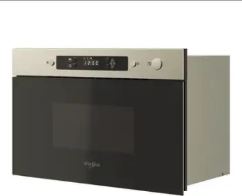 Furrë me mikrovalë Whirlpool MBNA900X, 22L, inox, argjendtë
