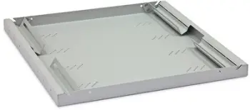 Raft me shpim Triton A4 RAC-UP-450-A4, 19", 1U / 450mm, kapaciteti ngarkese 80Kg, gri