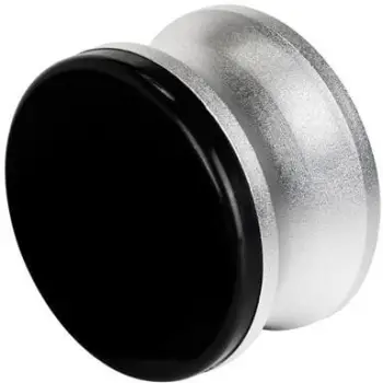 Stoper dere Barcz, 30x40mm, satin nickel, argjendtë