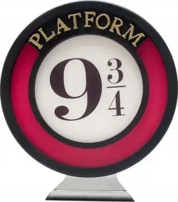 Dritë dekorative Paladone Harry Potter Platform 9 3/4, LED, mur dhe tavolinë, shumëngjyrëshe
