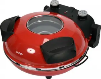 Furrë pice LUND 1200W, 400°C, kontroll temperature me 5 nivele, e zezë