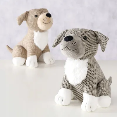 Stoper dere Boltze Home Dog, 27x27 cm, poliester, gri - 2