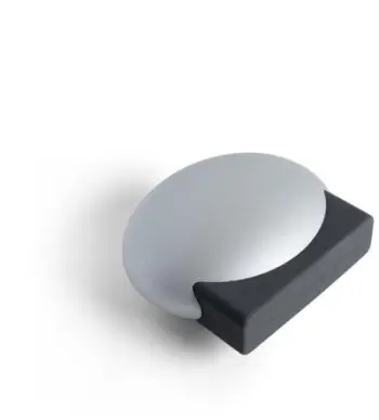 Stoper dere REI Doorstop, metal, ngjyrë alumini