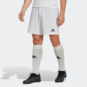 Shorce futbolli adidas Entrada 22 M HG6295, poliester i ricikluar, AeroReady, të bardha