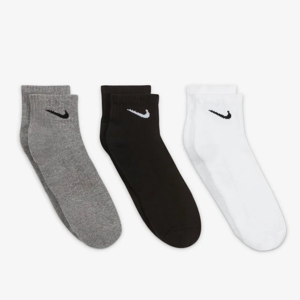 Çorape Nike për të gjithë, të bardha/zeza/hirtë - 1