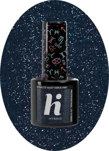 Llak thonjsh hibrid HiHybrid 461 Sodalite Sagittarius, 5ml, blu me shkëlqim