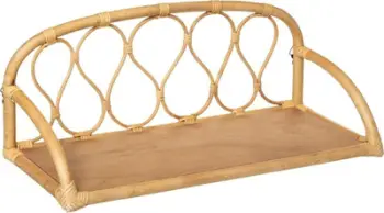 Raft muri Atmosphera Child, rrotang dhe bambu, ngjyrë natyrale