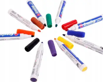 Set markerë për tabelë të bardhë LEANToys Whiteboard Marker Color, 8 copë, shumëngjyrësh