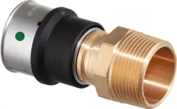 Pjesë kaluese Viega Smartpress RG 6711, 16mm, 3/4", bronz