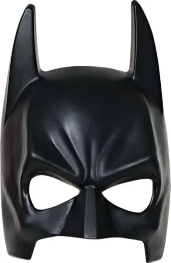 Maskë Batman Superhero, plastikë e qëndrueshme, për fëmijë, e zezë