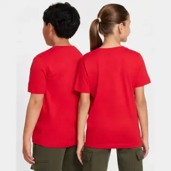 Maicë fëmijë Nike Sportswear FZ5177 657, e kuqe