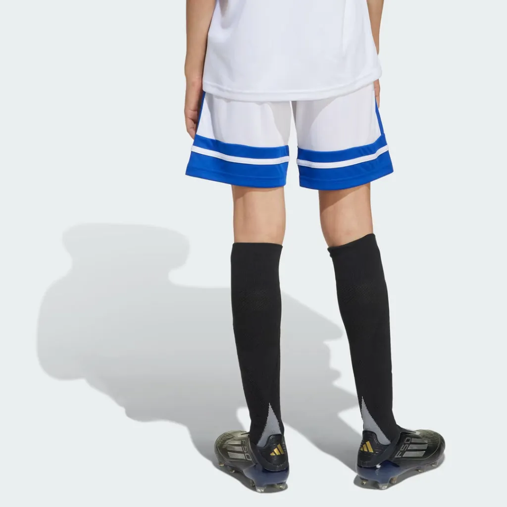 Shorce për fëmijë adidas, të bardha dhe blu - 4