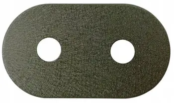 Maskë dekorative radiatorësh Double Masking Rosette, Fi16, 50 mm, grafit