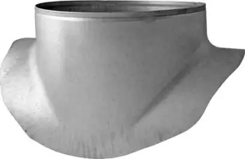 Kapak ventilimi Alnor VHK-125, diametër 125mm, llamarinë e galvanizuar, gri