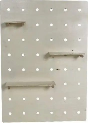 Raft muri dekorativ Today Wall Organizer, 70x50 cm, dru, bezhë