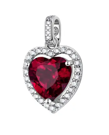 Varëse për qafore për femra Brosway Fancy Passion Ruby FPR141, e argjendtë