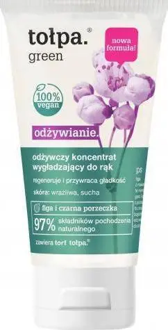 Krem duarsh Tołpa Green Nourishment, ushqyes dhe zbutës, 75 ml
