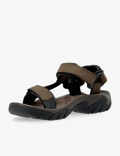 Sandale malore TEVA Terra Fi 5 Universal, lëkurë, nr 8, kafe - 5