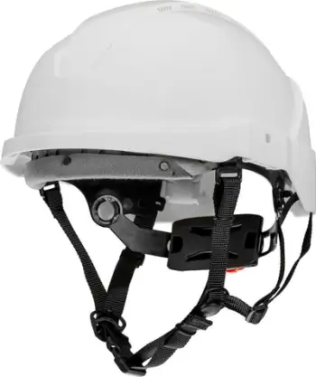 Helmetë industriale Neo, për punë në lartësi, ABS, e bardhë