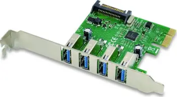 Kartë kontrolluese USB Conceptronic EMRICK02G, PCIe x1, 4x USB 3.0