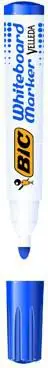 Set markerësh për tabelë BIC Velleda 1701, majë e rrumbullakët 1.5mm, bojë blu, 12 copë