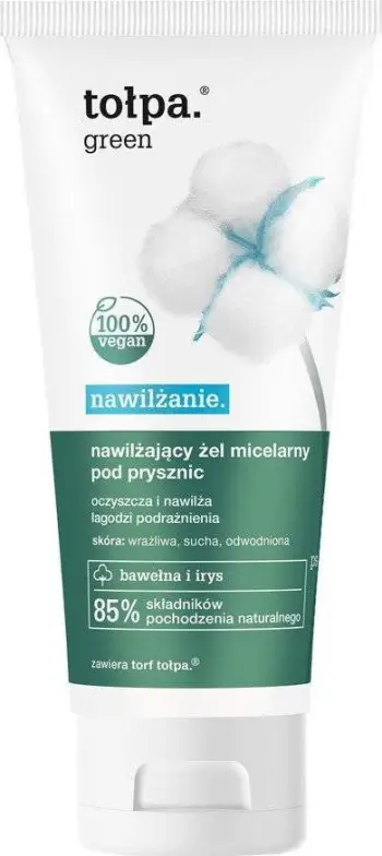 Xhel dushi Tołpa Green Micellar, efekt hidratues, 200 ml