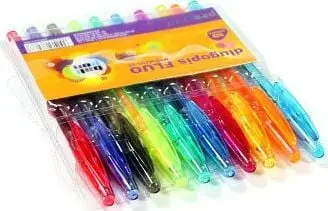Set markerësh Penword Pastel Highlighter, 10 ngjyra, shumëngjyrësh