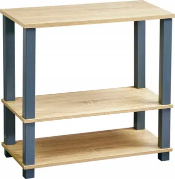 Raft muri Kesper, 29.5 x 60 x 58.5 cm, 5 rafte MDF, dekor lis Sonoma