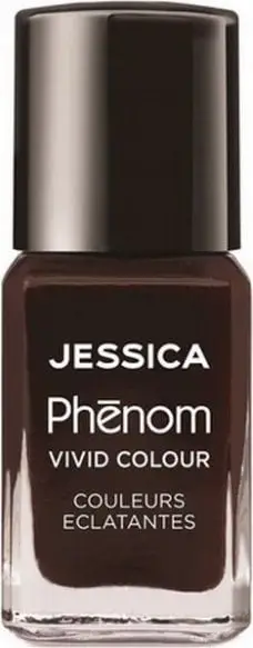Llak thonjsh Jessica Nails Phenom The Penthouse, 15ml, tharje e shpejtë, e kuqe vjollcë e errët