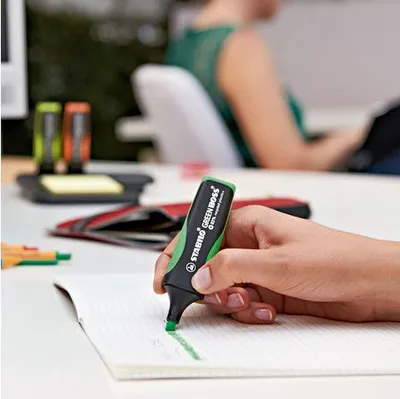 Set markerësh Stabilo Green Boss SCH250, 4 ngjyra, highlighter - 2