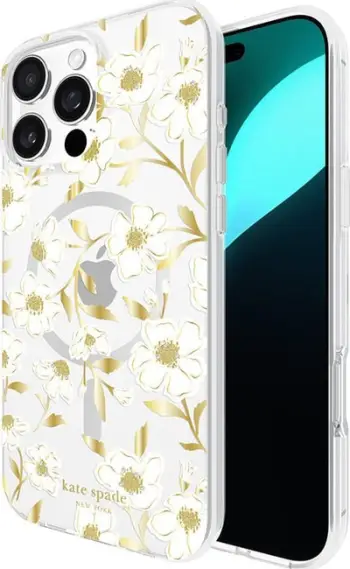 Mbështjellës telefoni Kate Spade York Sunshine Floral MagSafe, për iPhone 16 Pro Max, rezistent ndaj rënieve, shumengjyrësh