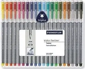 Set markerësh Staedtler Triplus Color, 20 copë, shumëngjyrëshe