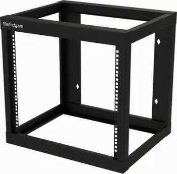 Raft muri për rrjet StarTech 9U 19", 2 postësh, 17", i zi