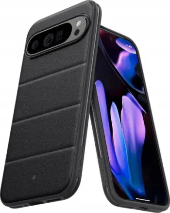 Mbështjellës telefoni Spigen Caseology Athlex për Google Pixel 9 Pro XL, mbrojtje ushtarake, Active Black