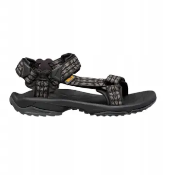 Sandale për burra Teva Terra FI Lite, numër 45, rripa të rregullueshëm, të zeza Rambler Black