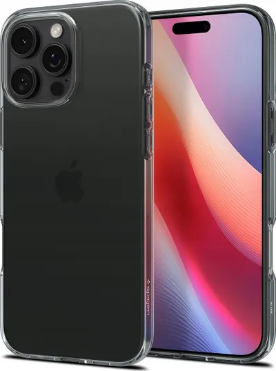 Mbrojtëse Spigen Crystal Flex për iPhone 16 Pro, transparente - 3