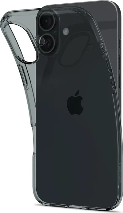 Mbështjellës telefoni Spigen Crystal Flex, për iPhone 16, transparent Space Crystal - 1