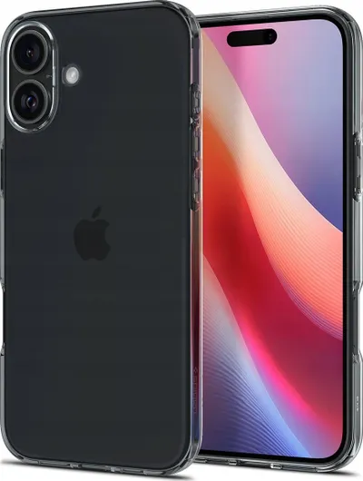 Mbështjellës telefoni Spigen Crystal Flex, për iPhone 16, transparent Space Crystal - 3