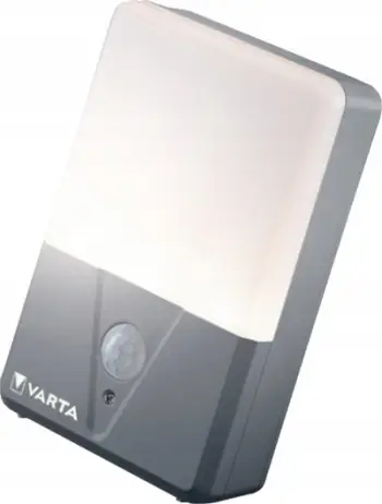 Dritë e jashtme me sensor lëvizjeje Varta TWINP 16634 101 402, LED, për ambiente të jashtme, e bardhë